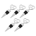 thumbnail image 4 of 5 Pcs 1 Set Household Bottle Plug Dust-proof Crafted Bottle (Silver), 4 of 8