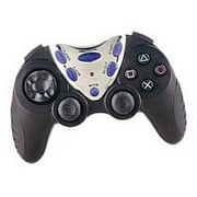 Intec Turbo Shock 2 Controller - Gamepad - wired - clear purple - for Sony PlayStation 2, Sony PS one, Sony PlayStation