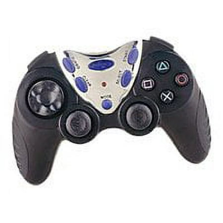 Intec Turbo Shock 2 Controller - Gamepad - wired - clear purple - for Sony PlayStation 2, Sony PS one, Sony PlayStation