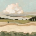 thumbnail image 2 of Scarvey, Emma 12x12 Black Ornate Wood Framed with Double Matting Museum Art Print Titled - Cumulus Landscape I, 2 of 4