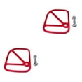 thumbnail image 3 of ZheElen Alloy Brake Cable Housing Line Shield Fender Disc for red 6x5x0.2cm 2Set, 3 of 6