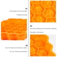 thumbnail image 4 of Molde de silicona único y elegante para hornear, molde para pasteles con forma de panal, herramienta para hornear, 4 of 5