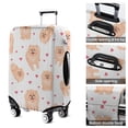 thumbnail image 5 of Pomeranian Dogs with Hearts Luggage Cover Fashion Suitcase Cover Baggage Covers Fit 25-28 Inch Luggage (Go Travel), 5 of 5