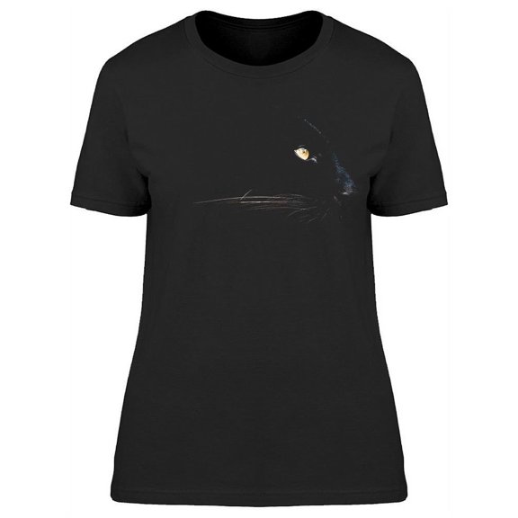 Eye Black Panther In The Dark T-Shirt Women -Image by Shutterstock, Female 3X-Large