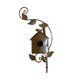 thumbnail image 2 of Decoración para exteriores, decoración del hogar, pajarera de metal con postes, estaca para patio, jardín, decoración de jardín, pajarera de metal para exteriores, estacas para jardín., 2 of 2