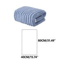 thumbnail image 3 of Cinvoph Bathroom Hand Towels, Large Thickened Towels for Bath, Hand, Face, Kitchen, Super Soft, Highly Absorbent, Machine Washable, Size 16" x 32", Blue, 3 of 4