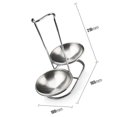 thumbnail image 2 of Soporte vertical para cucharas de acero inoxidable para utensilios de cocina, 2 of 4