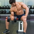 thumbnail image 4 of Yeacher Threaded Dumbbell Handle Bars with 4 Fastener Collars Adjustable Dumbbell Bars for Weight Lifting Home Gym Fitness Exercise, 4 of 7