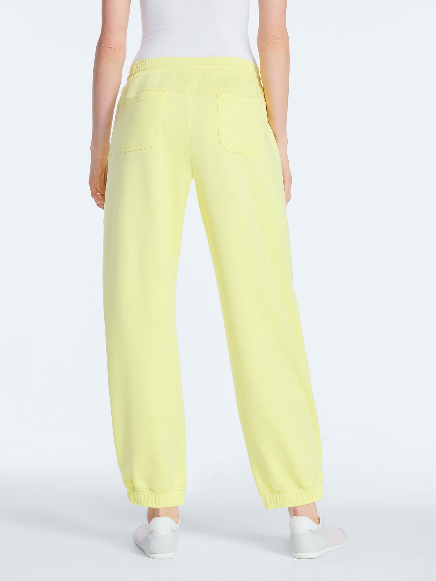 Scoop Women's and Women's Plus New Scubaknit Barrel Pants, Sizes XS-4X