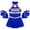 Royal Blue, variant on TiaoBug Kids Girls Cheer Leader Dance Costume Carnival Cheerleading Uniform Dress with Pom Poms Set Royal Blue 6