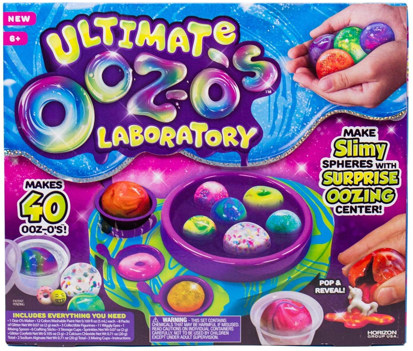 Ultimate Ooz-os Laboratory 40 Slimy Spheres Art Playset Science Kit Education for sale online 