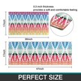 thumbnail image 7 of Rainbow Ethnic Pattern Kitchen Rugs Sets Of 2,Anti Fatigue Kitchen Mat Rugs Non Slip Washable,Decorative Kitchen Floor Mats for Kitchen,Sink,Laundry,17"x30"+17"x47", 7 of 7