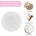 thumbnail image 5 of 4 Pcs Large Fluffy Powder Puff, Powder Puffs for Face powder, Ultra Soft Body Powder Puff, Soft Face Body Powder Puff, Washable Reusable Makeup Puffs (White&Beige), 5 of 8