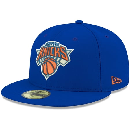 Men s New Era Royal New York Knicks Official Team Color 59FIFTY Fitted Hat