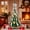 Champagne Gold, variant on 6FT Pop-Up Christmas Tree with Remote, Collapsible Pre-Lit & Pre-Decorated with 200 Warm White LEDs for Easy Holiday Setup, Champagne Gold