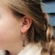 thumbnail image 5 of Granjero Gordo Pendientes colgantes de estilo retro nuevo y único para mujer, joyería étnica bohemia vintage (plateada), 5 of 5