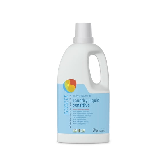 Sonett Organic Laundry Liquid Detergents, for Sensitive Skin 68fl oz Pack of 1