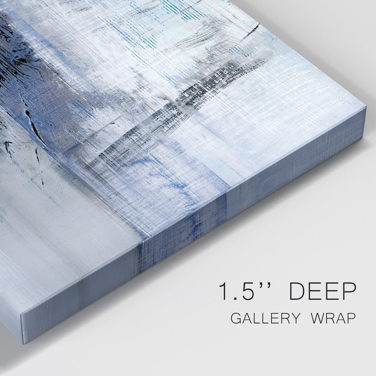 Reflections in Indigo Premium Gallery Wrapped Canvas - Ready to Hang - 8 x 12