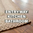 thumbnail image 6 of Homespice Cookie Dough Jute Braided Rug 20x30 - Perfect Indoor Entryway Rugs and Small Rustic Kitchen Rugs for a American Farmhouse Decor, Durable Small Braided Rugs, 6 of 8