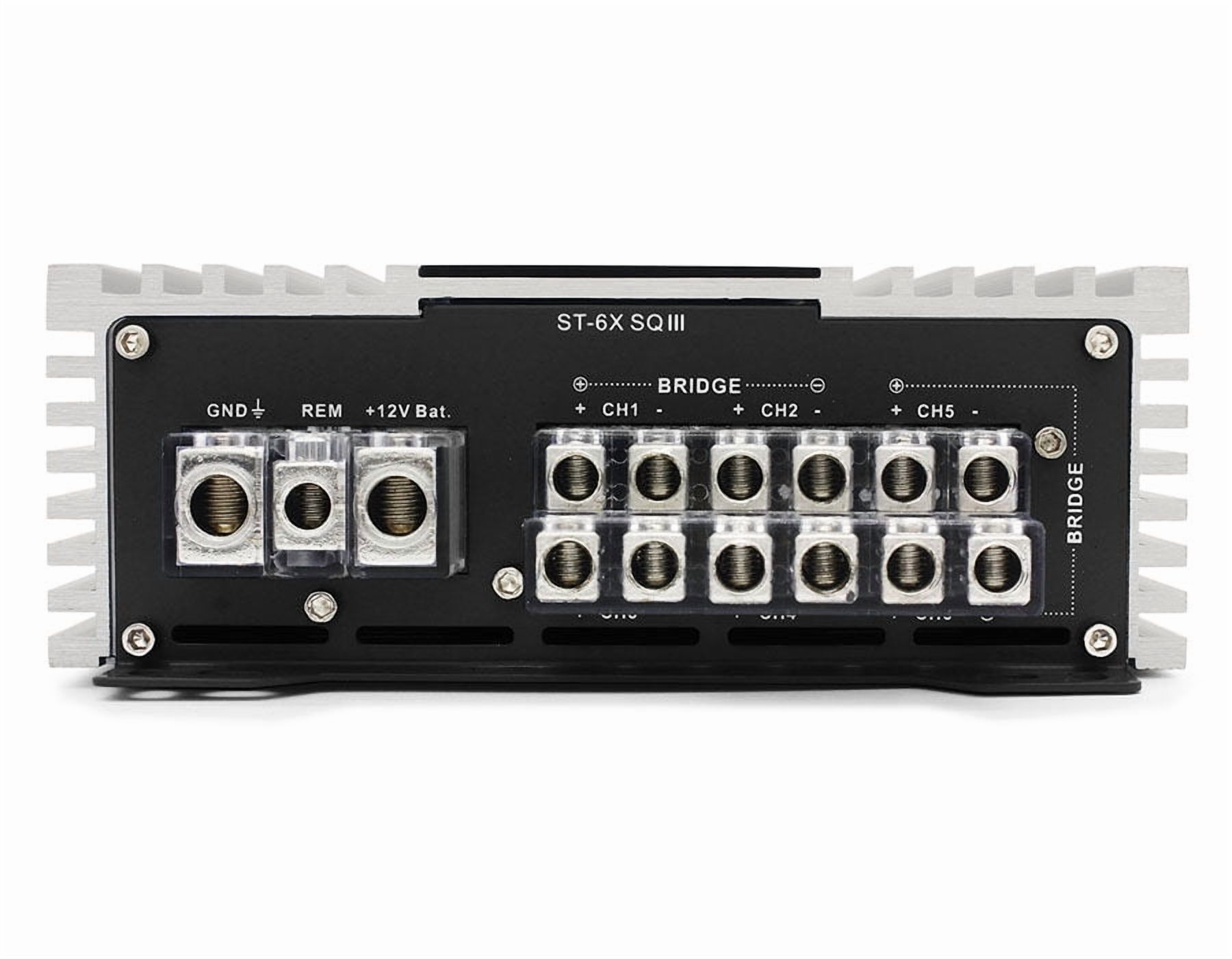 ZAPCO  ST-6X SQ III 6-CHANNEL Class AB Sound Quality Amplifier
