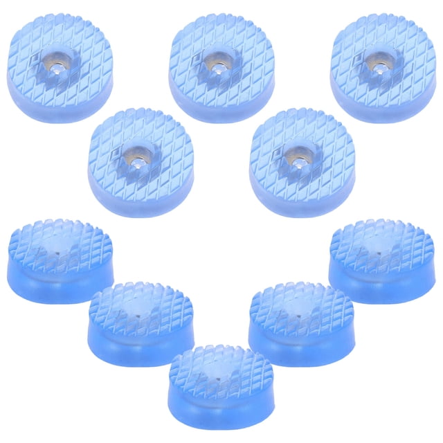 COMPUKAS 10Ud Protectores Transparentes Para Patas De Muebles Con Antideslizante Y Adhesivo