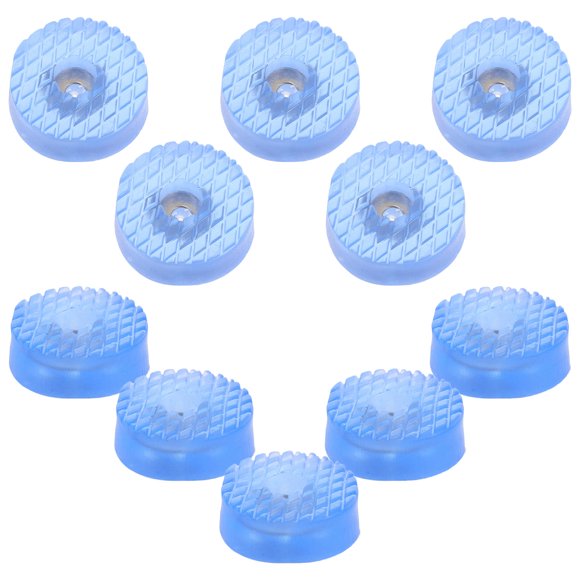 COMPUKAS 10Ud Protectores Transparentes Para Patas De Muebles Con Antideslizante Y Adhesivo