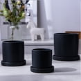 thumbnail image 5 of HEMOTON Ceramic Flower Pot Outdoor Planter for Plants, Decorative Garden Pot, Stylish and Plant Container, 5 of 8