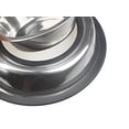 thumbnail image 4 of Van Ness Stainless Steel Non-Skid Double Dish 0.47L, 4 of 6
