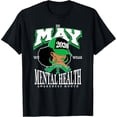 thumbnail image 2 of 100% Cotton Unisex Mental Health Awareness Month 2026 in May We Wear Green T-Shirt, 2 of 5
