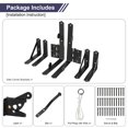 thumbnail image 2 of Kit de herrajes para marcos de puertas GoldOrcle, antihundimiento, para vallas de madera, 2 of 7