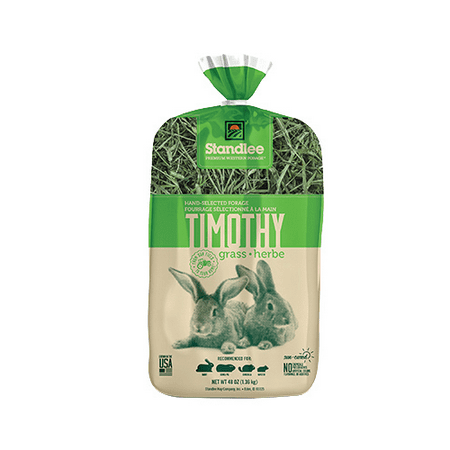 Standlee Hay Co. Hand-Selected Timoth Grass for Small Animals, 48oz bag