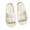 White, variant on Cloud Slippers for Women and Men, Massage Shower Bathroom Non-Slip Quick Drying Open Toe Beach Sandals Shower Shoes Cloud Cushion Slide Sandals for Pool Indoor & Outdoor Platform Shoes