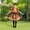 Orange, variant on Joyfy Butterfly Costume for Girls, Orange Toddler Butterfly Costume with Wings and Headdress for Halloween Party