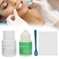 thumbnail image 4 of Kit De Cuidado Dental, 30 G De Polvo Y 15 Ml De Cemento De Policarboxilato Líquido 15 Ml + 30 G De Alta Fuerza De Adhesión Para Cavidad Oral Y Biología, 4 of 8