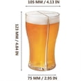 thumbnail image 2 of Juego de vasos y jarras de cerveza 4 en 1, vaso Super Schooner separable de 4 piezas, jarra para fiestas, 2 of 5