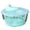 Blue, variant on opvise Drain Basket Salad Spinner Quick Draining Larger Capacity Multi-use Vegetable Dryer Fruit Washer