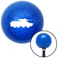 thumbnail image 1 of American Shifter  White Military Tank Blue Metal Flake Shift Knob with M16 x 1.5 Insert Shifter Auto Brody, 1 of 1