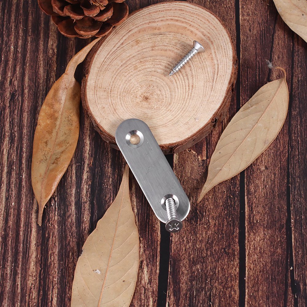 50mm Straight Bracket Stainless Steel Furniture Braces Brackets Corner