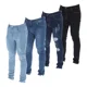thumbnail image 1 of Paquete De 4 Jeans Para Hombre Pantalones Skinny Stretch, 1 of 8