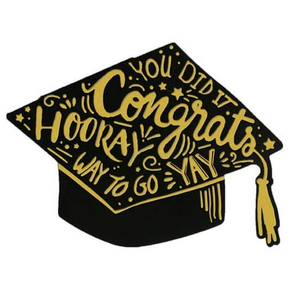 Paper House Productions Graduation Cap Die Cut Blank Note Card