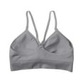thumbnail image 4 of Seductiva Sports Bras for Women High Support Bras for Women Adjustable Strap Full Coverage Up Bras Comfortable No Underwire Wireless Bras Push Up Comfort Soft No Underwire 1PC, 4 of 5