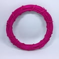thumbnail image 3 of Anillo de ratán beige y blanco para Navidad, festival en casa, guirnalda colgante para puerta, decoración, círculo de ratán, corona de flores artificiales de bricolaje, 3 of 5