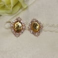 thumbnail image 3 of 20 Piezas De Cabujones De Diamantes De Imitación Adornos De Espalda Plana Decoración De Teléfono Dorado Fushcia Sunnimix botones traseros planos para manualidades, 3 of 8