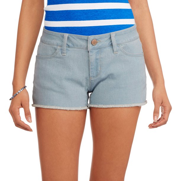 No Boundaries No Boundaries Juniors' Classic Denim Shorts Walmart