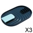 thumbnail image 1 of Estantes Para Tapa De Cocina Soledad Soporte Para Utensilios Color Azul Oscuro 3 Piezas, 1 of 10