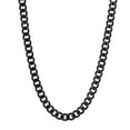 thumbnail image 1 of Guardurnaity Collar Pulido único Cadena simple Exquisito Ocio Elegante Colgante de seis lados Navidad Boda Regalos de cumpleaños Ropa, zapatos y accesorios Miscelánea Negro cincuenta, 1 of 6