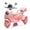 Pink, variant on Pawverly 12V Electric Ride On Motorcycle for Kids, 3-Wheel Toddler Scooter Toy with Bluetooth, MP3 Music, LED Lights, Battery Powered Motorbike for Girls Boys Ages 3-5, Pink