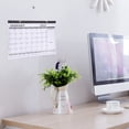 thumbnail image 3 of Minkissy Retro Desktop Perpetual Calendar Black Paper For Family 1Pcs, 3 of 8