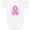 AA-White, variant on Inktastic Breast Cancer Pink Ribbon Awareness Month Girls Baby Bodysuit