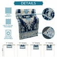 thumbnail image 5 of Table Runner Dresser Scarf 13 x 72 Inch Vintage Abstract Blue Bohemian Farmhouse Tribal Table Runners Non-Slip Heat Resistant Kitchen Dining Table Decor for Indoor Outdoor Home Party Decoration, 5 of 7